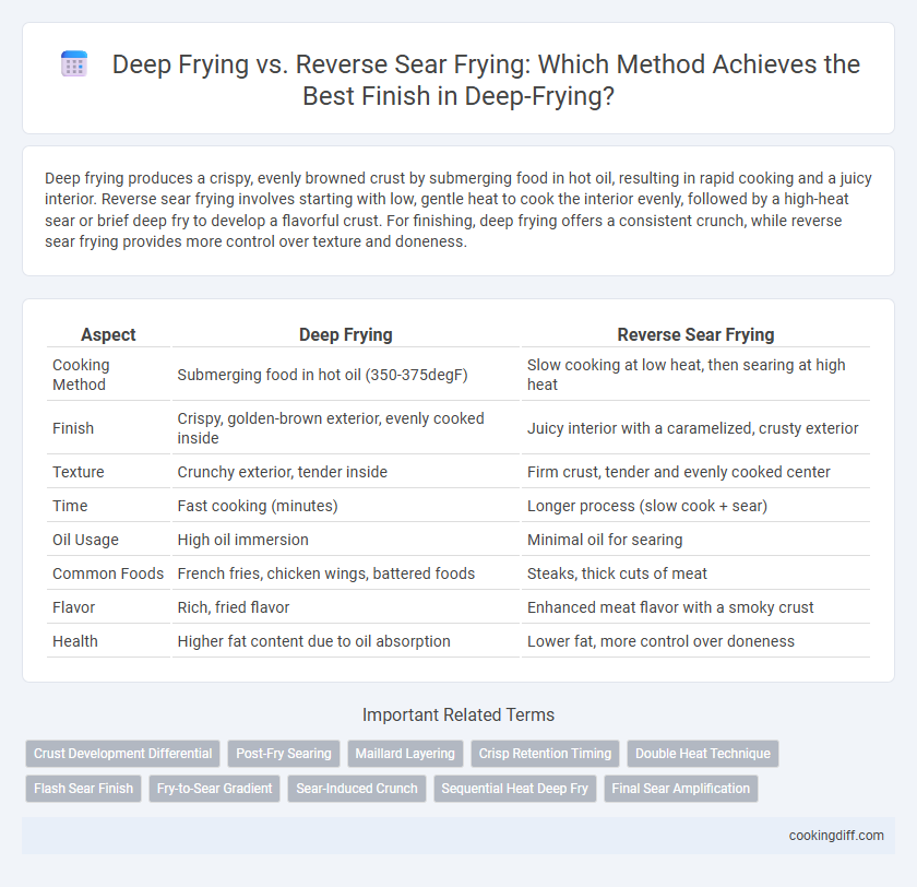 Deep Frying vs. Reverse Sear Frying: Which Method Achieves the Best Finish in Deep-Frying?