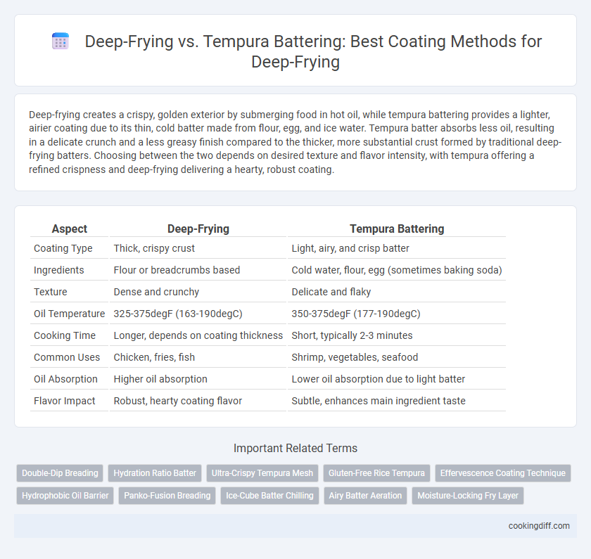 Deep-Frying vs. Tempura Battering: Best Coating Methods for Deep-Frying