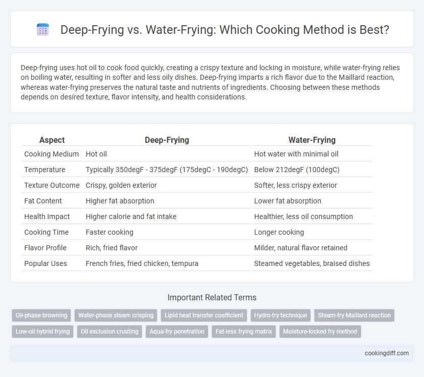 Deep-Frying vs. Water-Frying: Which Cooking Method is Best?