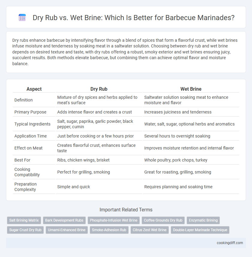 Dry Rub vs. Wet Brine: Which Is Better for Barbecue Marinades?