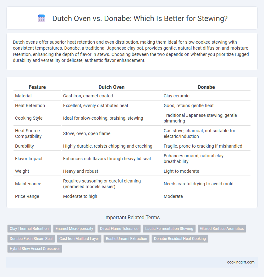 Dutch Oven vs. Donabe: Which Is Better for Stewing?