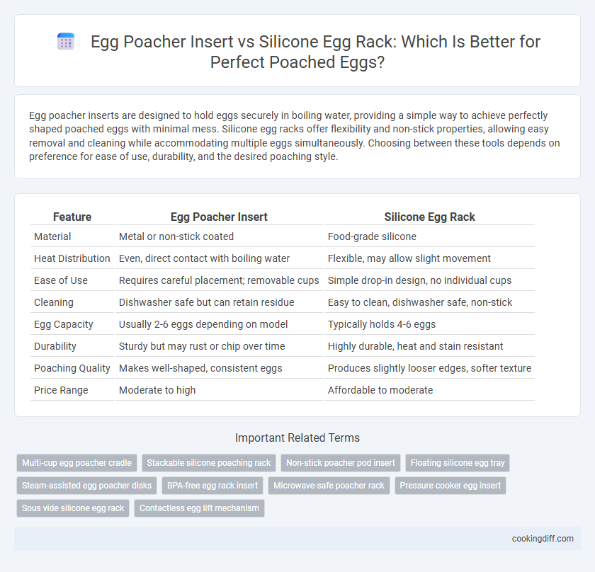Egg Poacher Insert vs Silicone Egg Rack: Which Is Better for Perfect Poached Eggs?