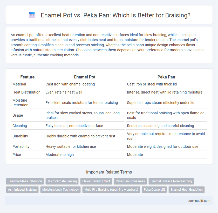 Enamel Pot vs. Peka Pan: Which Is Better for Braising?