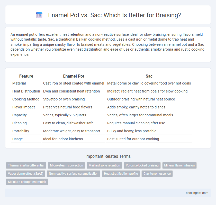 Enamel Pot vs. Sac: Which Is Better for Braising?