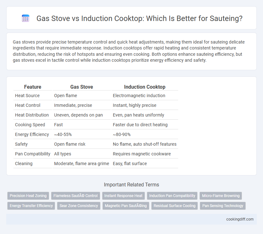 Gas Stove vs Induction Cooktop: Which Is Better for Sauteing?