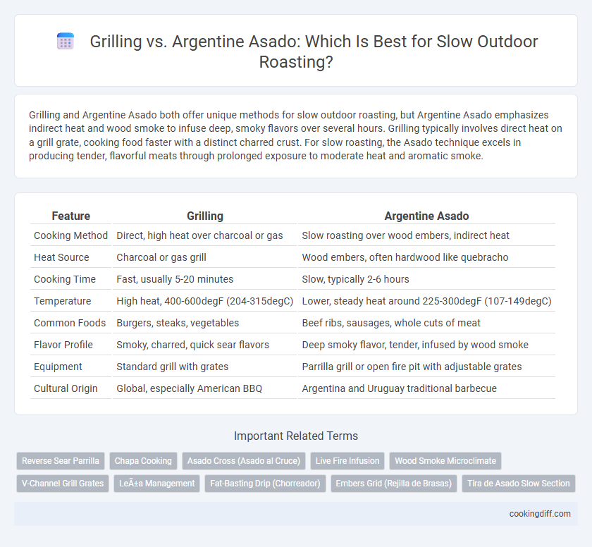 Grilling vs. Argentine Asado: Which Is Best for Slow Outdoor Roasting?