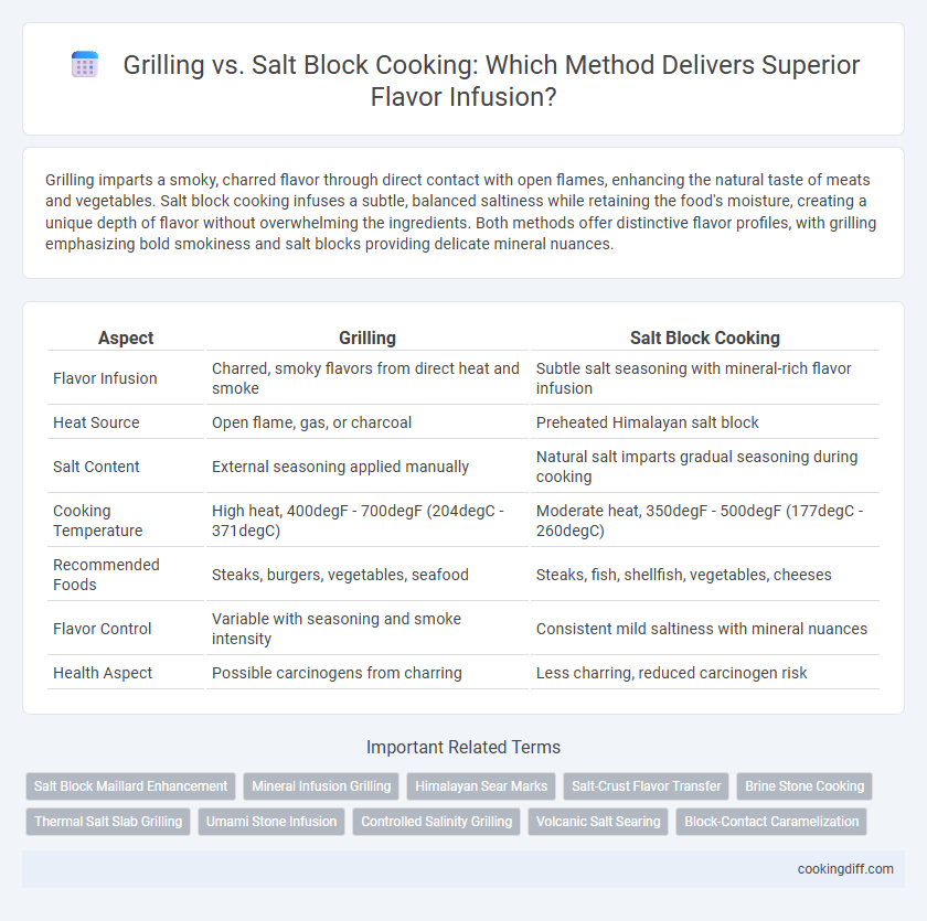 Grilling vs. Salt Block Cooking: Which Method Delivers Superior Flavor Infusion?