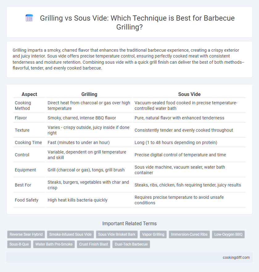 Grilling vs Sous Vide: Which Technique is Best for Barbecue Grilling?