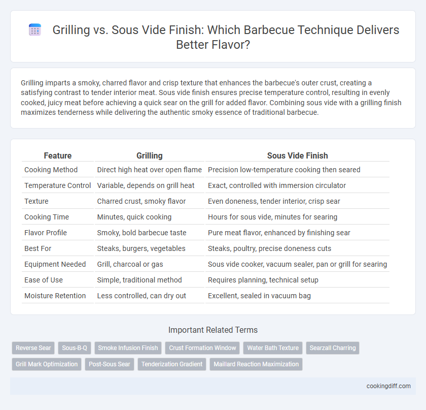 Grilling vs. Sous Vide Finish: Which Barbecue Technique Delivers Better Flavor?
