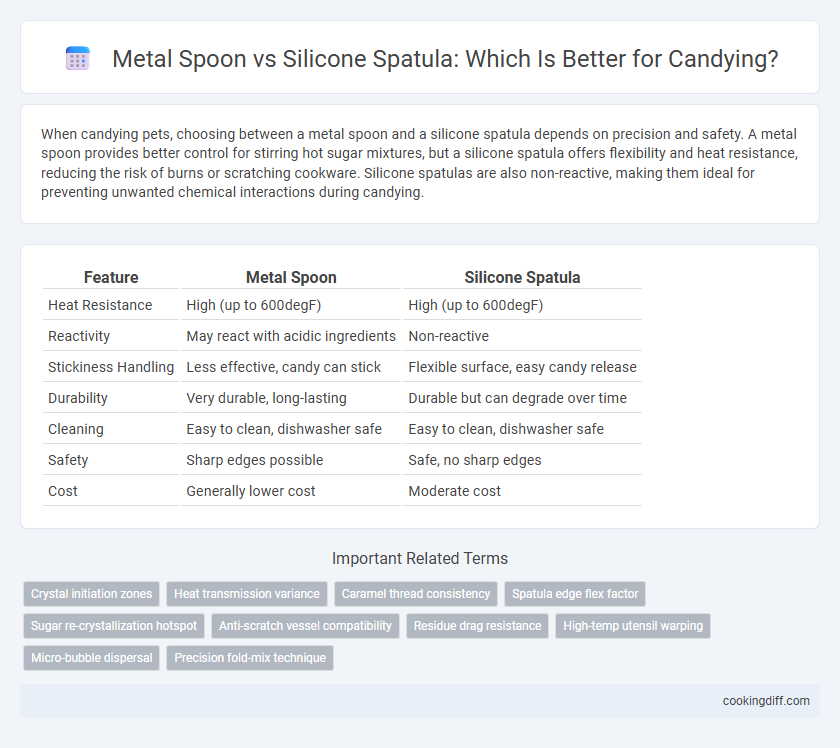 Metal Spoon vs Silicone Spatula: Which Is Better for Candying?