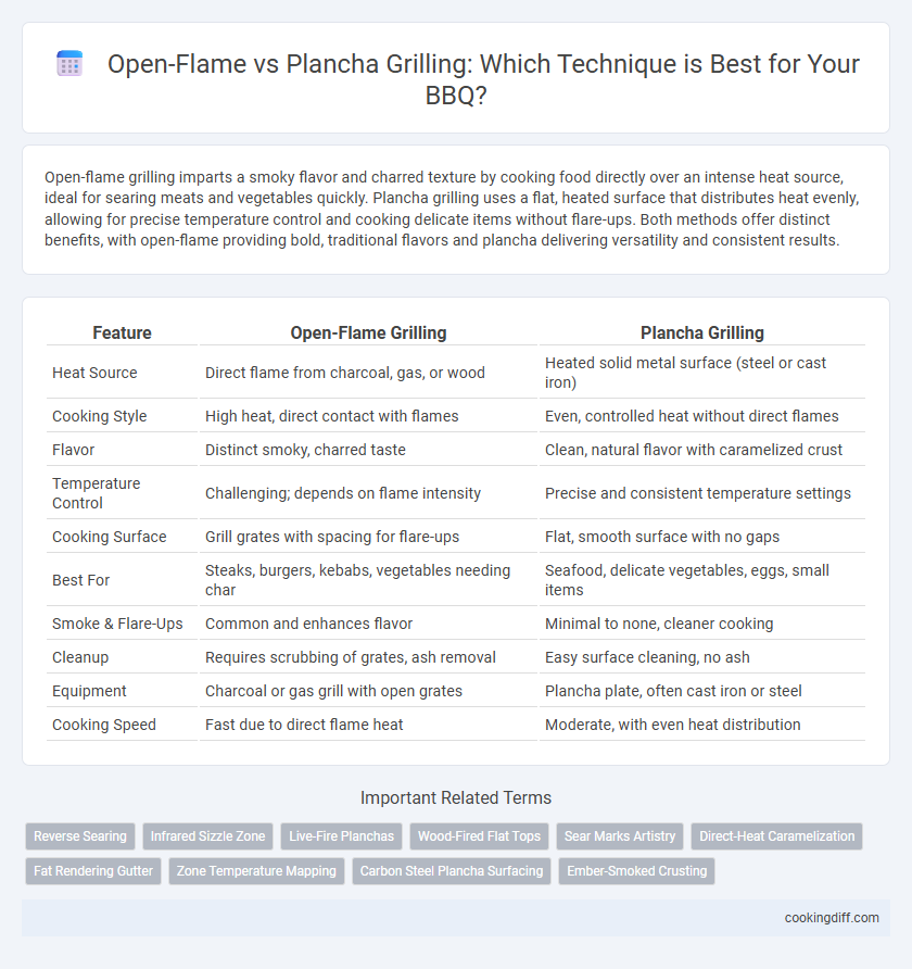 Open-Flame vs Plancha Grilling: Which Technique is Best for Your BBQ?