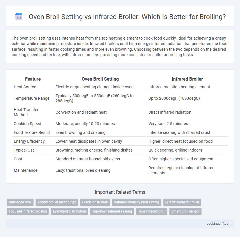 Oven Broil Setting vs Infrared Broiler: Which Is Better for Broiling?