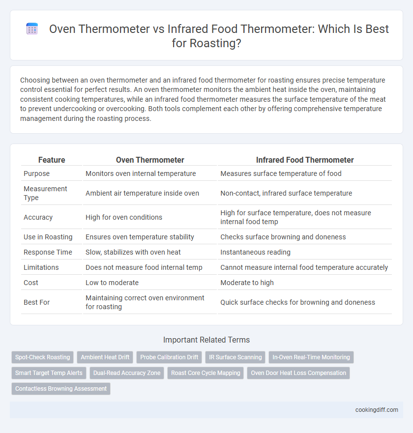 Oven Thermometer vs Infrared Food Thermometer: Which Is Best for Roasting?