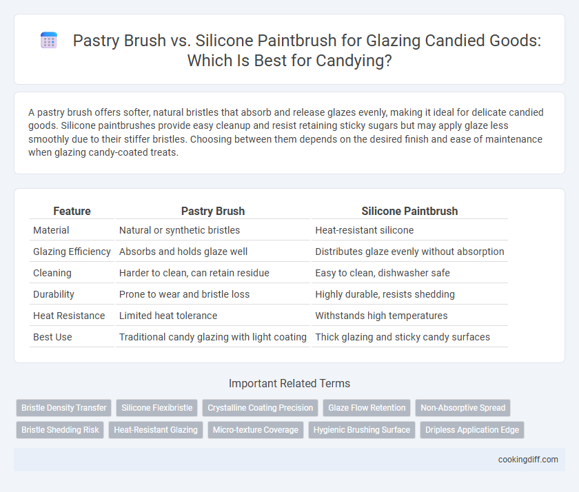 Pastry Brush vs. Silicone Paintbrush for Glazing Candied Goods: Which Is Best for Candying?