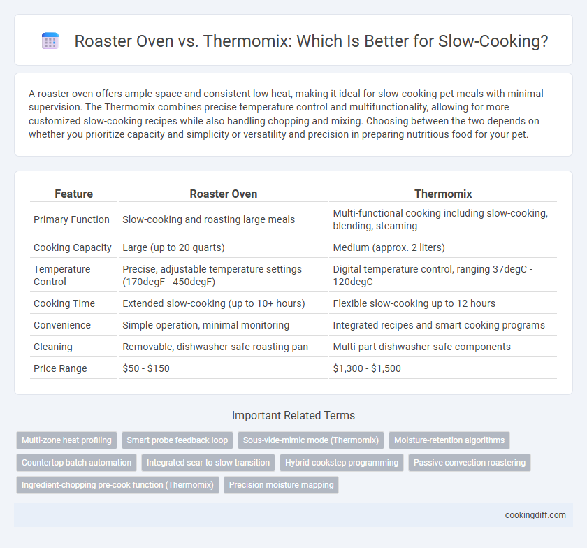 Roaster Oven vs. Thermomix: Which Is Better for Slow-Cooking?