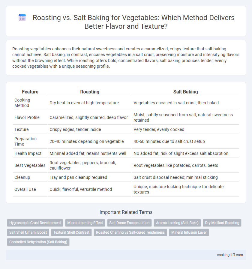 Roasting vs. Salt Baking for Vegetables: Which Method Delivers Better Flavor and Texture?
