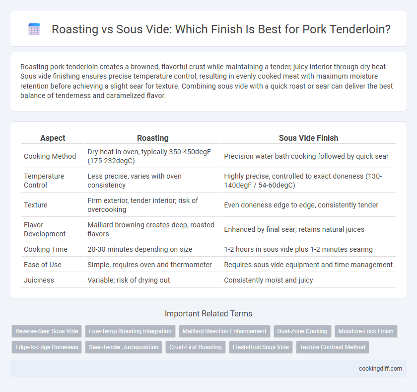 Roasting vs Sous Vide: Which Finish Is Best for Pork Tenderloin?