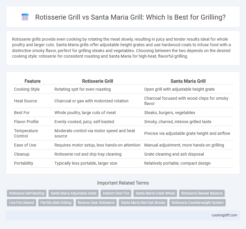 Rotisserie Grill vs Santa Maria Grill: Which Is Best for Grilling?