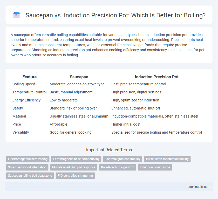 Saucepan vs. Induction Precision Pot: Which Is Better for Boiling?