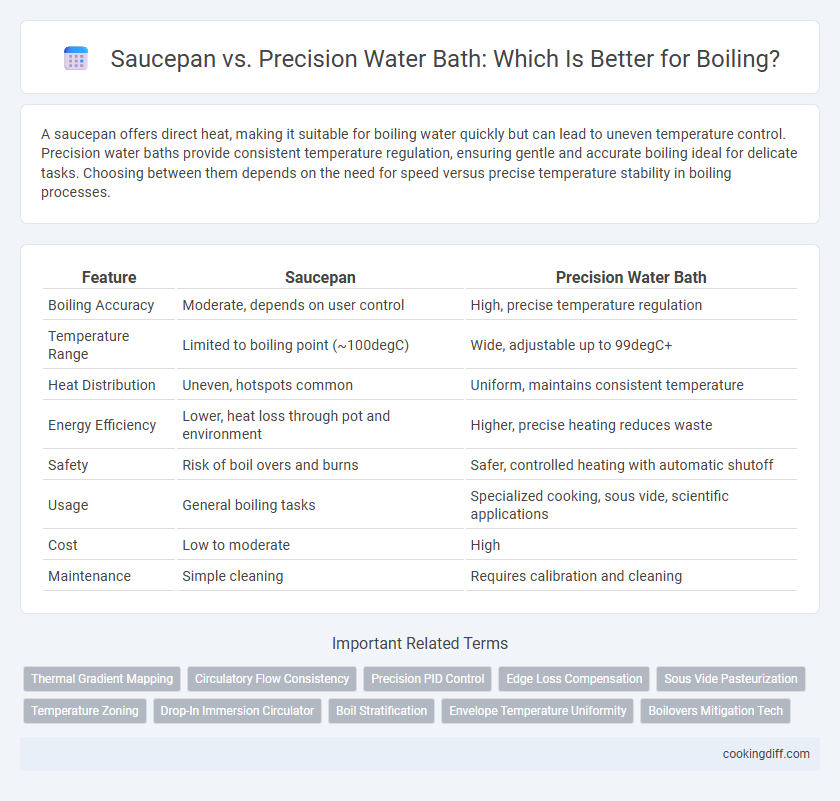 Saucepan vs. Precision Water Bath: Which Is Better for Boiling?