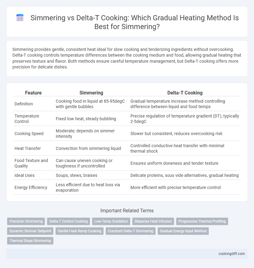Simmering vs Delta-T Cooking: Which Gradual Heating Method Is Best for Simmering?