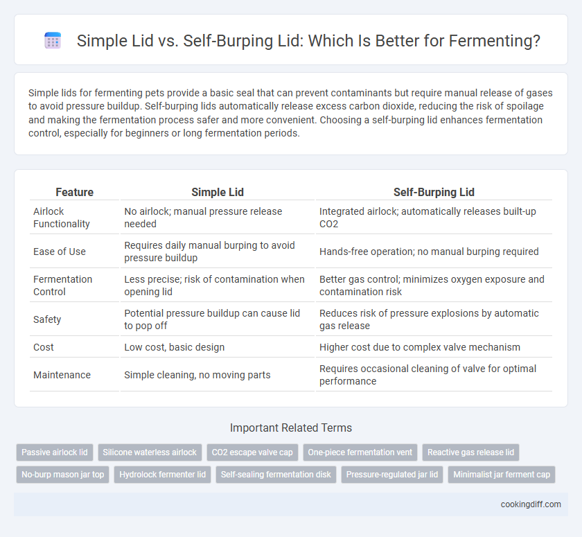 Simple Lid vs. Self-Burping Lid: Which Is Better for Fermenting?