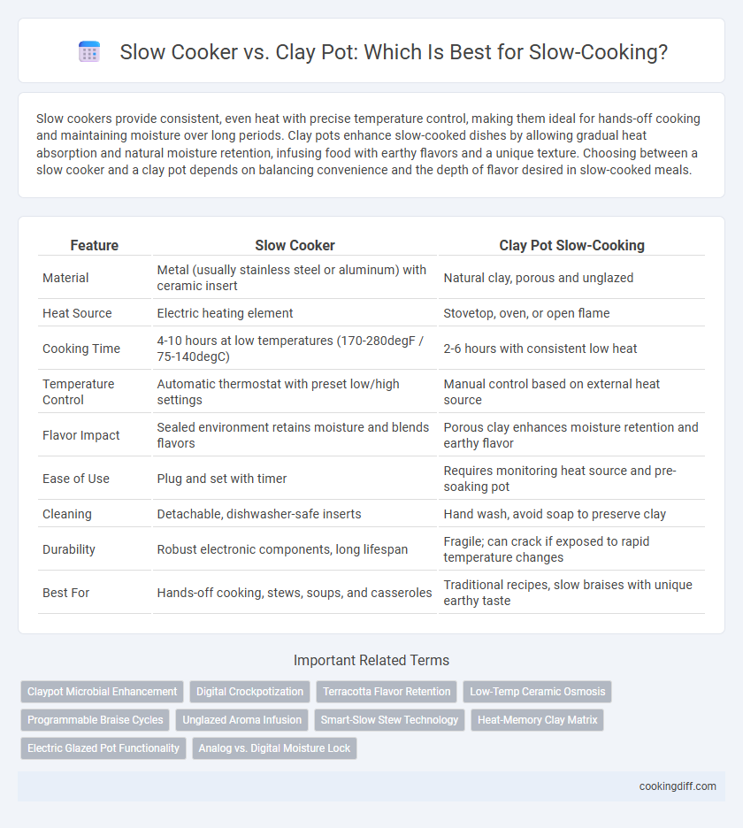 Slow Cooker vs. Clay Pot: Which Is Best for Slow-Cooking?