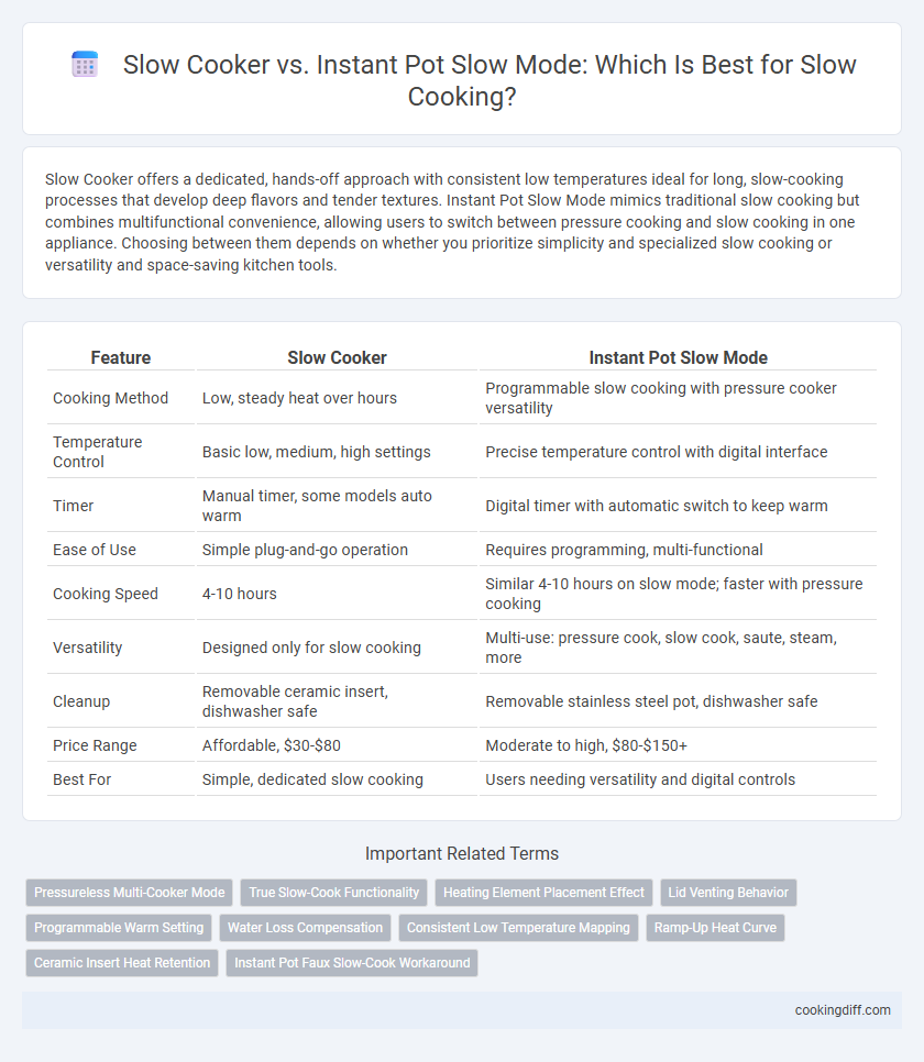 Slow Cooker vs. Instant Pot Slow Mode: Which Is Best for Slow Cooking?