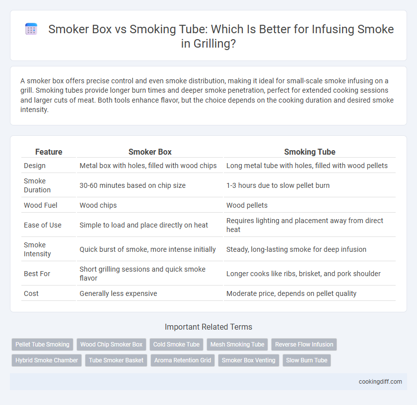 Smoker Box vs Smoking Tube: Which Is Better for Infusing Smoke in Grilling?