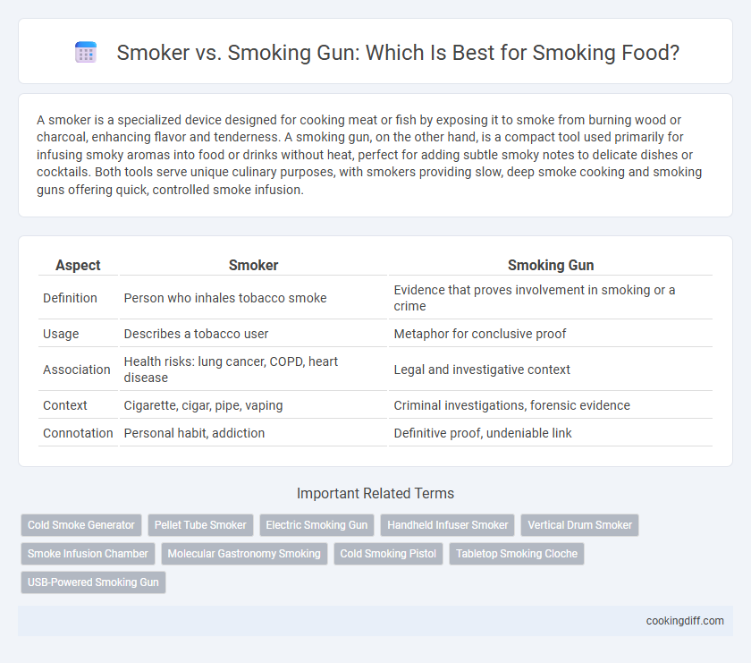 Smoker vs. Smoking Gun: Which Is Best for Smoking Food?