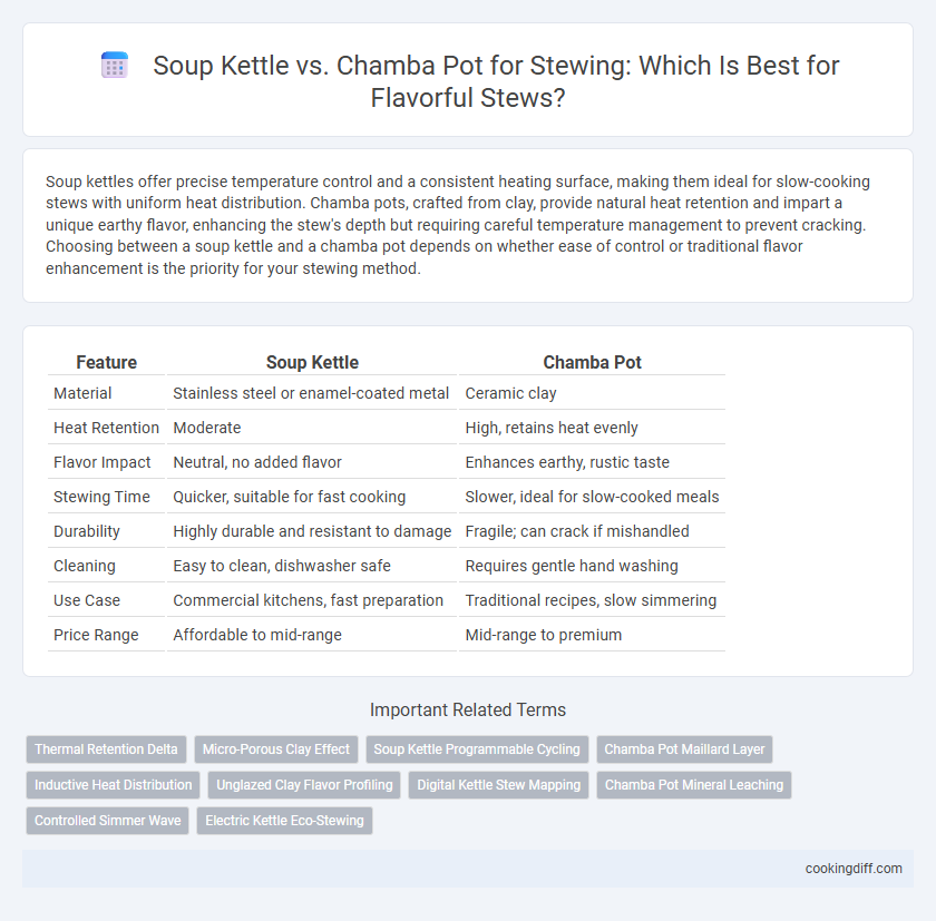 Soup Kettle vs. Chamba Pot for Stewing: Which Is Best for Flavorful Stews?