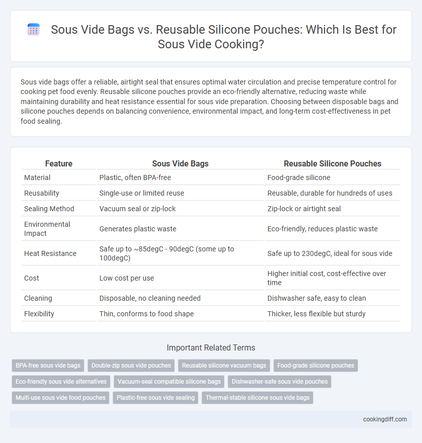 Sous Vide Bags vs. Reusable Silicone Pouches: Which Is Best for Sous Vide Cooking?