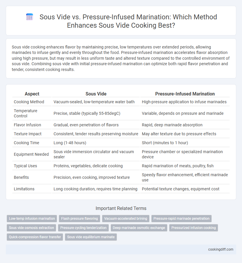 Sous Vide vs. Pressure-Infused Marination: Which Method Enhances Sous Vide Cooking Best?