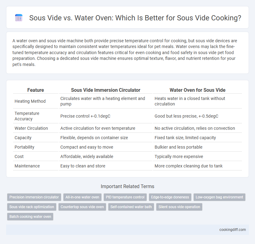 Sous Vide vs. Water Oven: Which Is Better for Sous Vide Cooking?