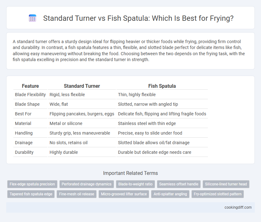 Standard Turner vs Fish Spatula: Which Is Best for Frying?