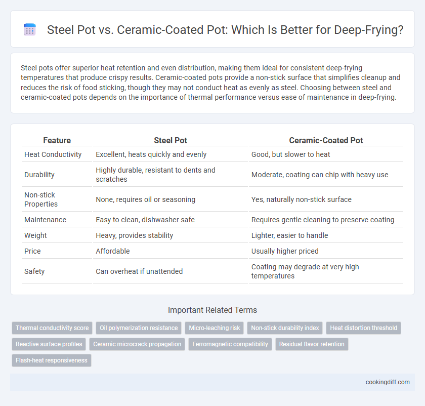 Steel Pot vs. Ceramic-Coated Pot: Which Is Better for Deep-Frying?