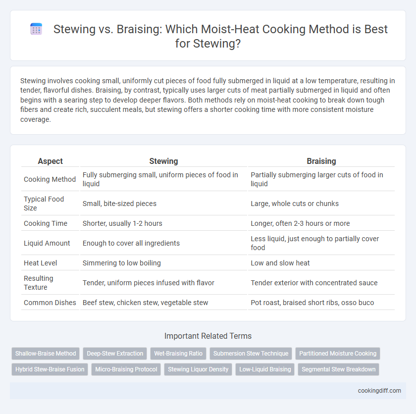 Stewing vs. Braising: Which Moist-Heat Cooking Method is Best for Stewing?