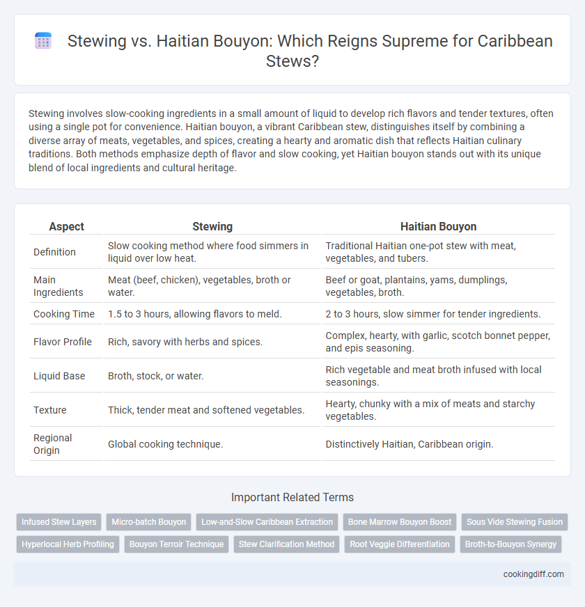 Stewing vs. Haitian Bouyon: Which Reigns Supreme for Caribbean Stews?