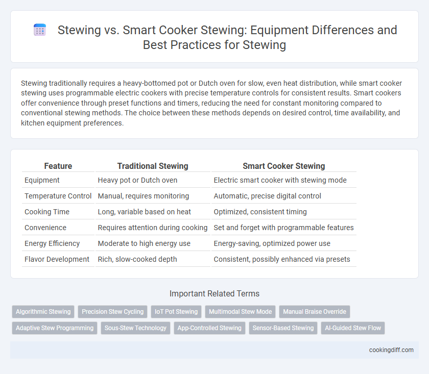 Stewing vs. Smart Cooker Stewing: Equipment Differences and Best Practices for Stewing