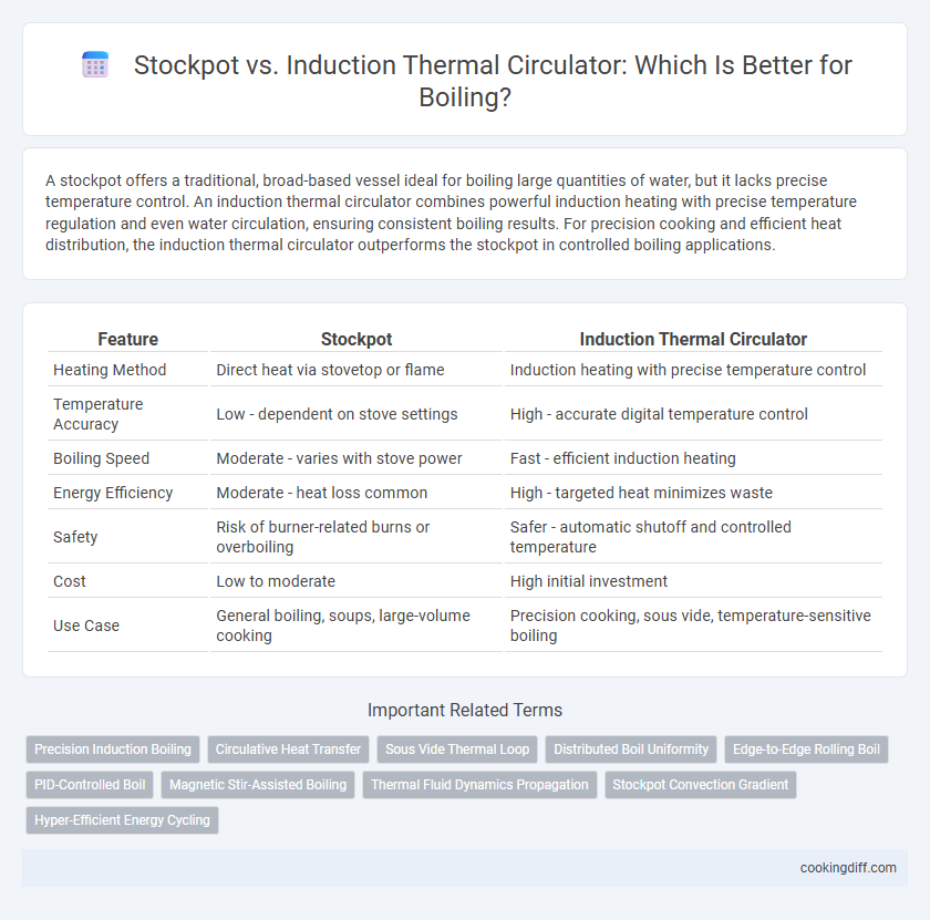 Stockpot vs. Induction Thermal Circulator: Which Is Better for Boiling?