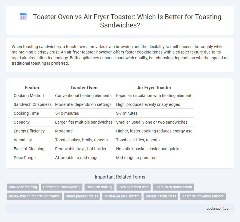 Toaster Oven vs Air Fryer Toaster: Which Is Better for Toasting Sandwiches?
