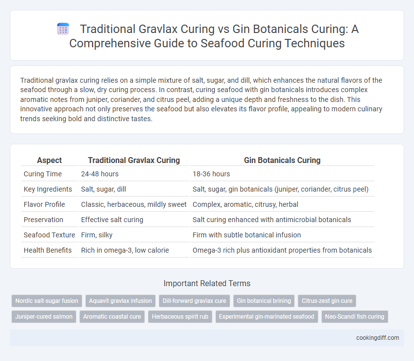 Traditional Gravlax Curing vs Gin Botanicals Curing: A Comprehensive Guide to Seafood Curing Techniques