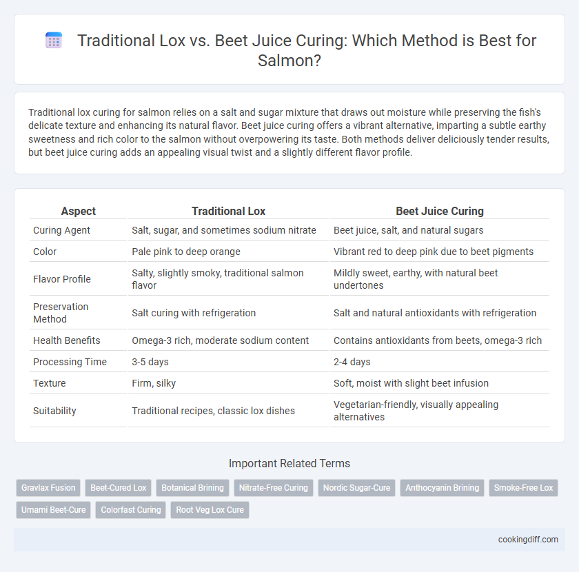 Traditional Lox vs. Beet Juice Curing: Which Method is Best for Salmon?