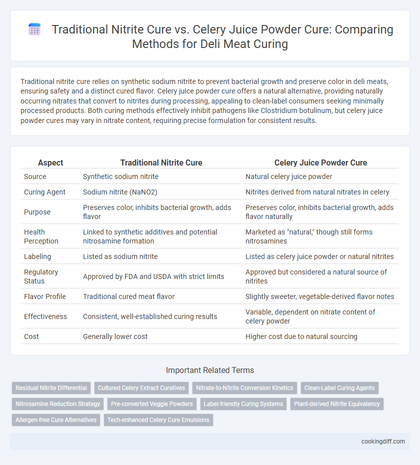 Traditional Nitrite Cure vs. Celery Juice Powder Cure: Comparing Methods for Deli Meat Curing
