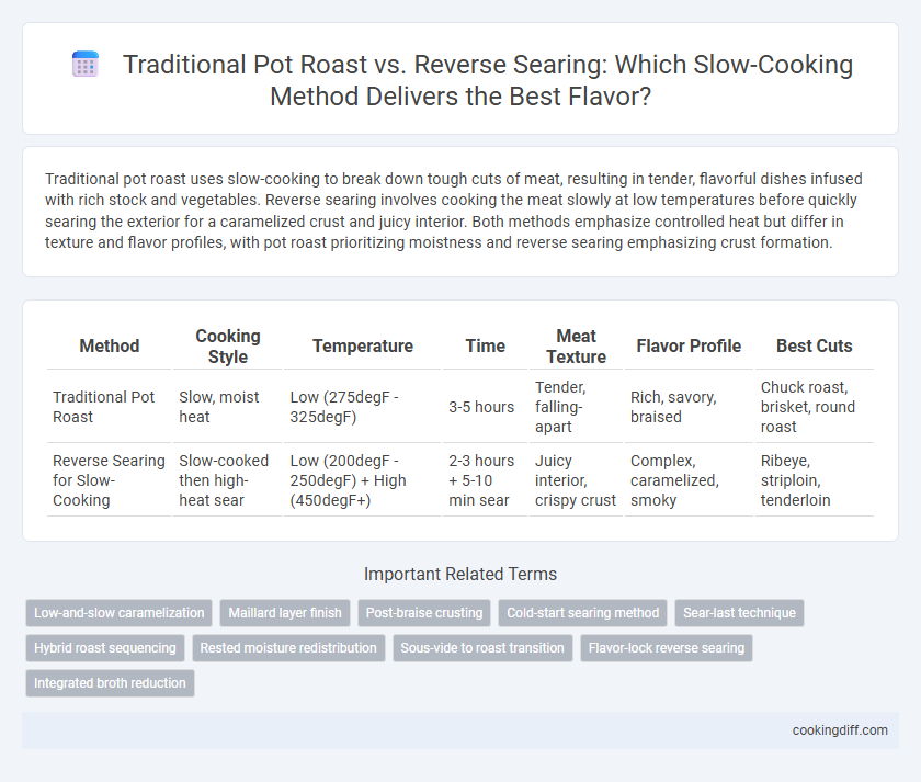 Traditional Pot Roast vs. Reverse Searing: Which Slow-Cooking Method Delivers the Best Flavor?