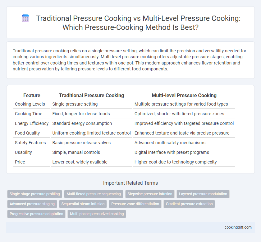 Traditional Pressure Cooking vs Multi-Level Pressure Cooking: Which Pressure-Cooking Method Is Best?