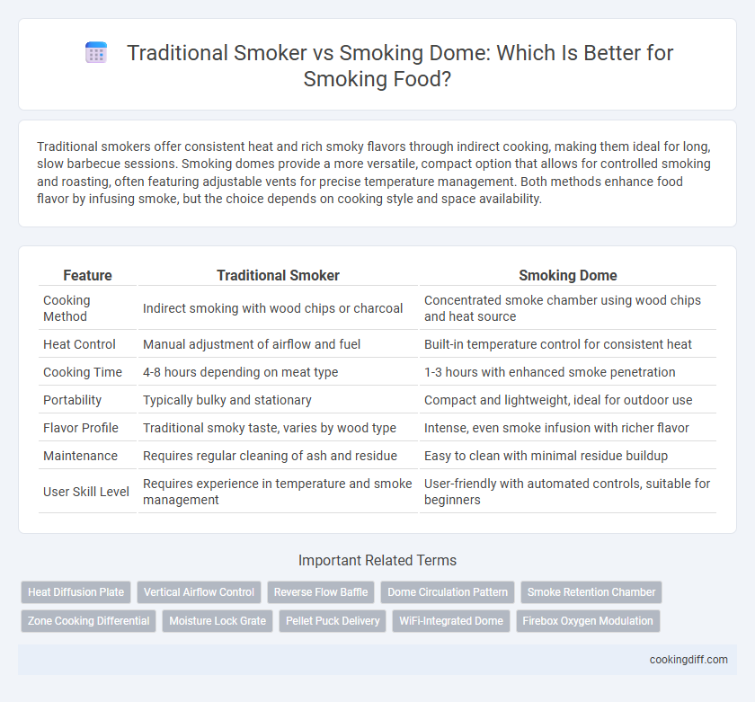Traditional Smoker vs Smoking Dome: Which Is Better for Smoking Food?