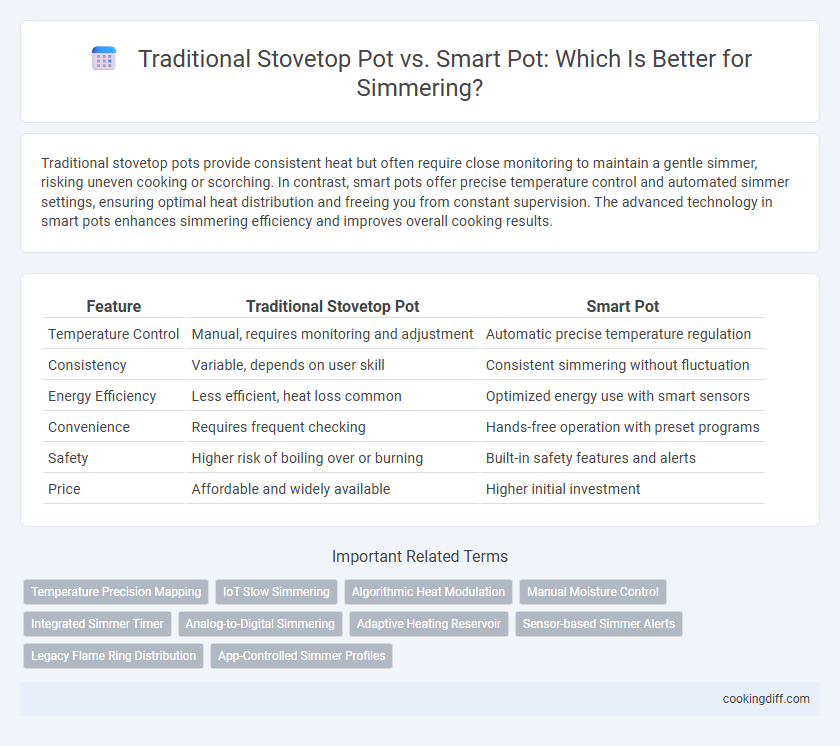Traditional Stovetop Pot vs. Smart Pot: Which Is Better for Simmering?