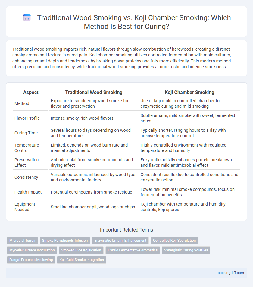 Traditional Wood Smoking vs. Koji Chamber Smoking: Which Method Is Best for Curing?
