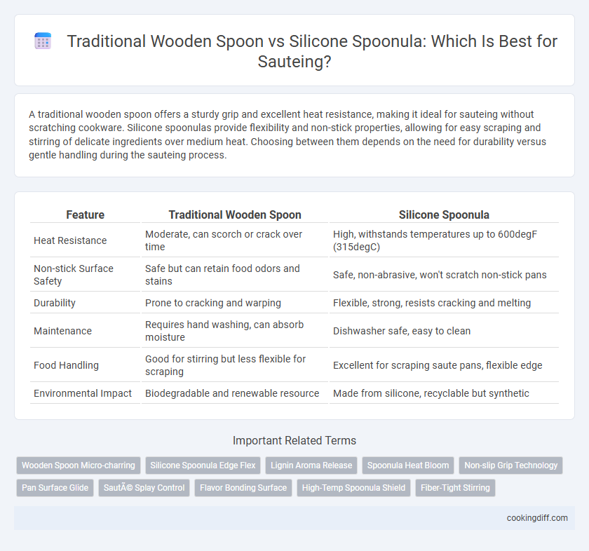 Traditional Wooden Spoon vs Silicone Spoonula: Which Is Best for Sauteing?